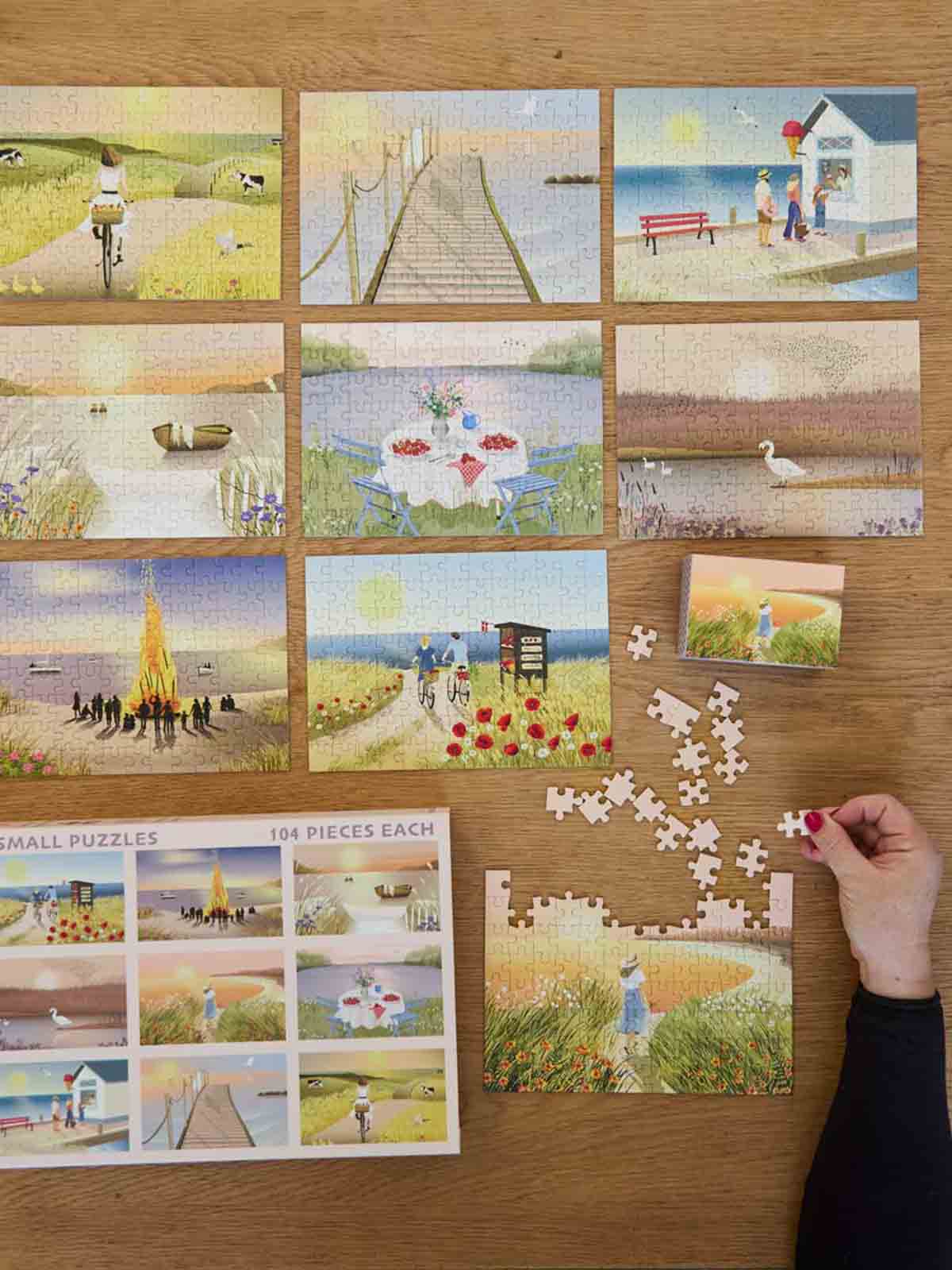 Sommarögonblick pussel