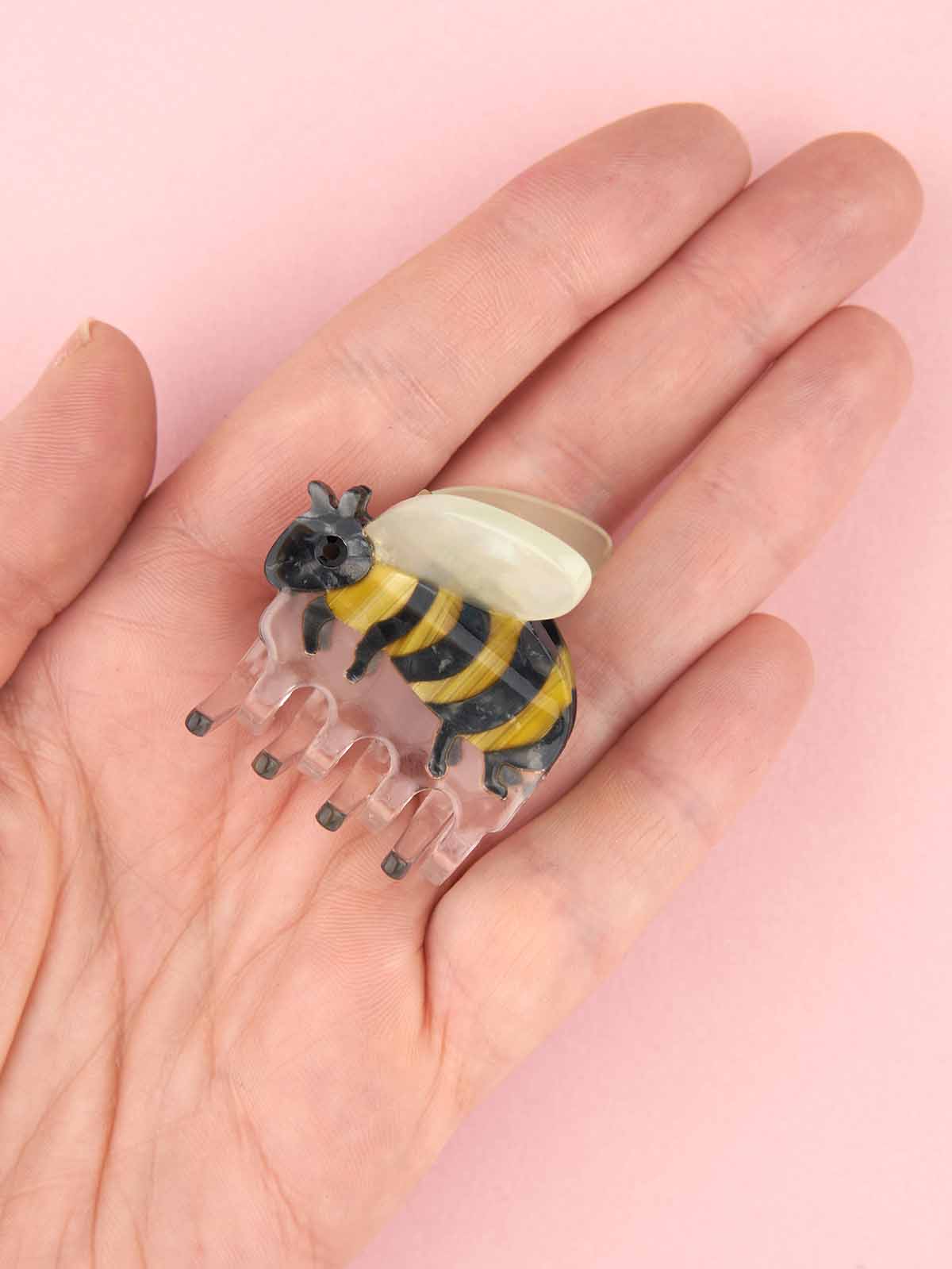 Alternativ bild av Mini hårklämma - Bi