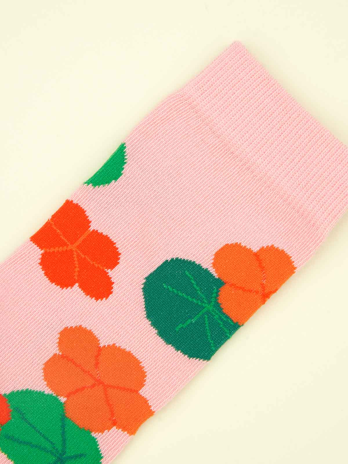 Alternativ syn på strumpor - Rosa med poppel