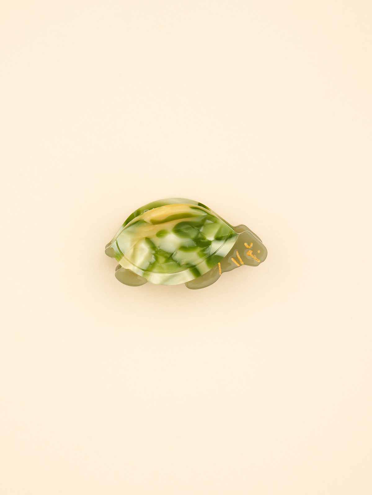 Mini hårklämma - Turtle