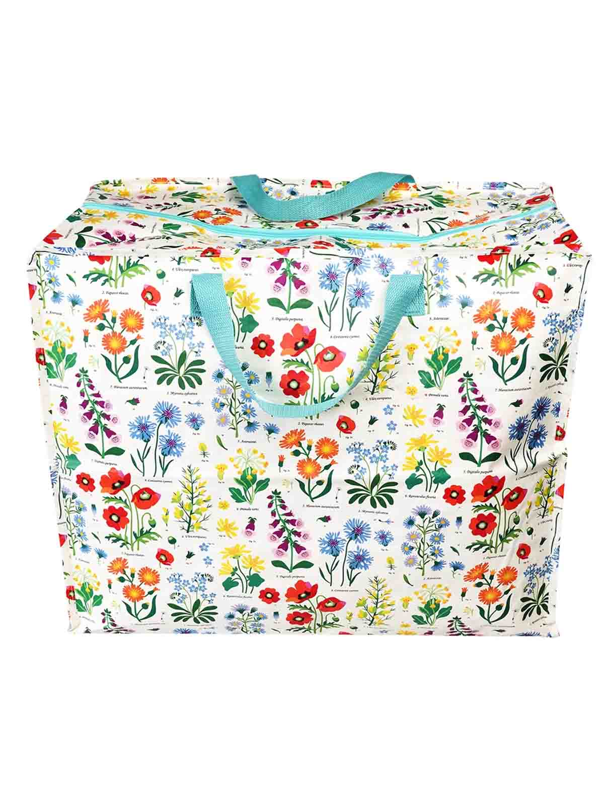 Jumbo förvaringspåse 78 liter - Vilda blommor