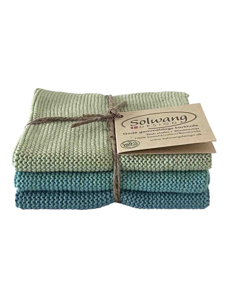Solwang Cotton cardigans - Seafoam