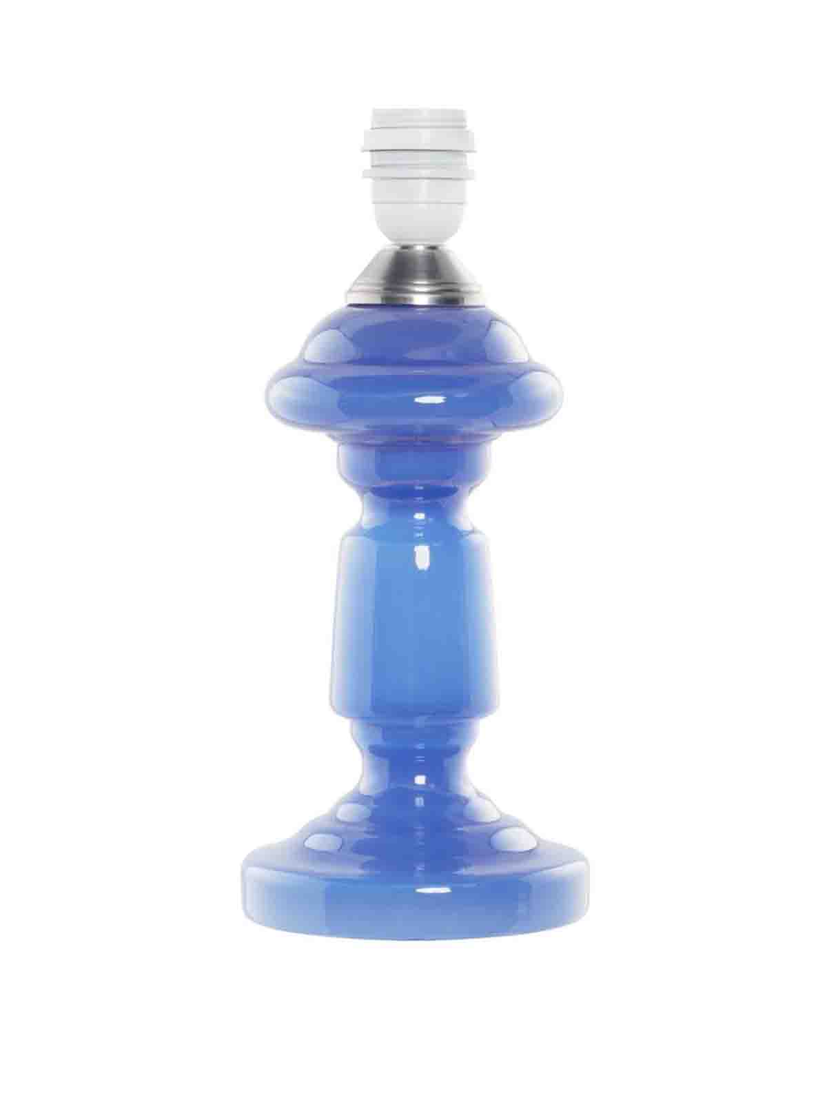 Bordslampa opalglas & quot;Petro 1& quot; (33 cm) - Kunglig blå opal