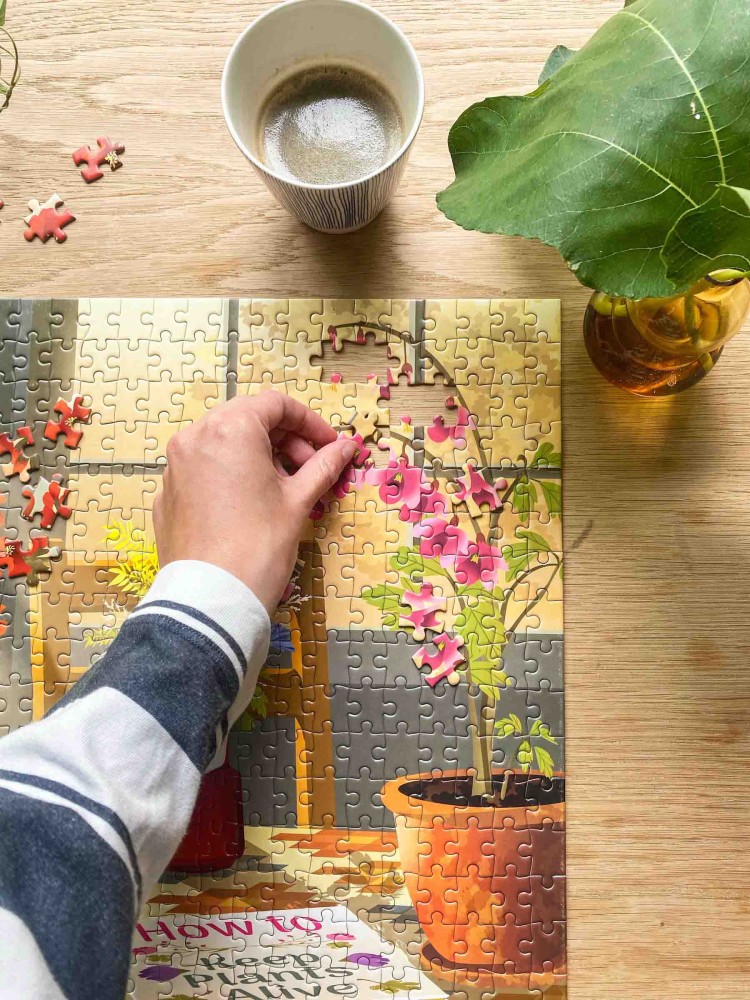 Pusselspel 500 stycken - Blossom - Bild 6
