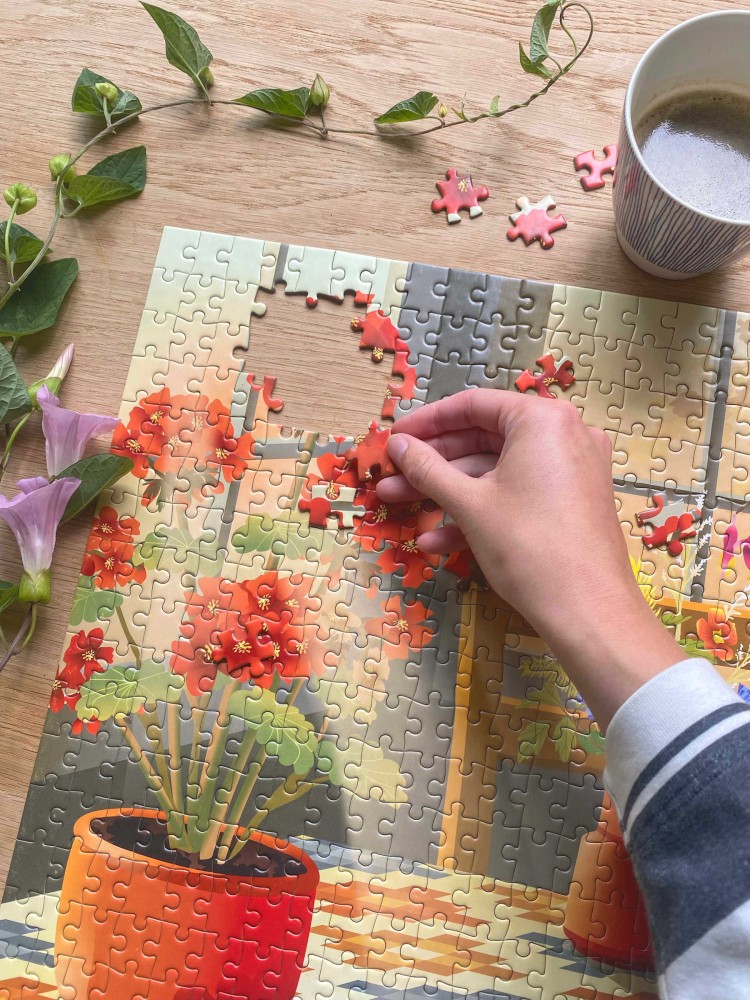 Pusselspel 500 stycken - Blossom - Bild 7