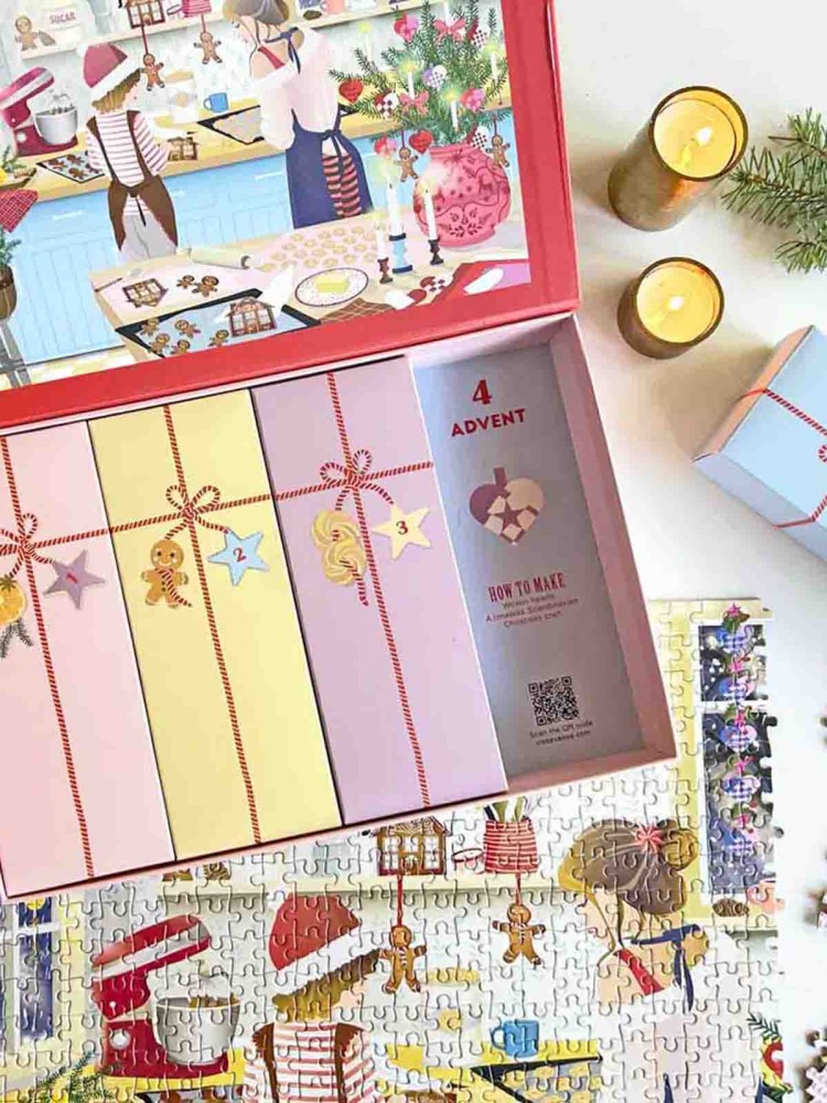 Pusseljulkalender 1000 stycken - Söt jul - Bild 4