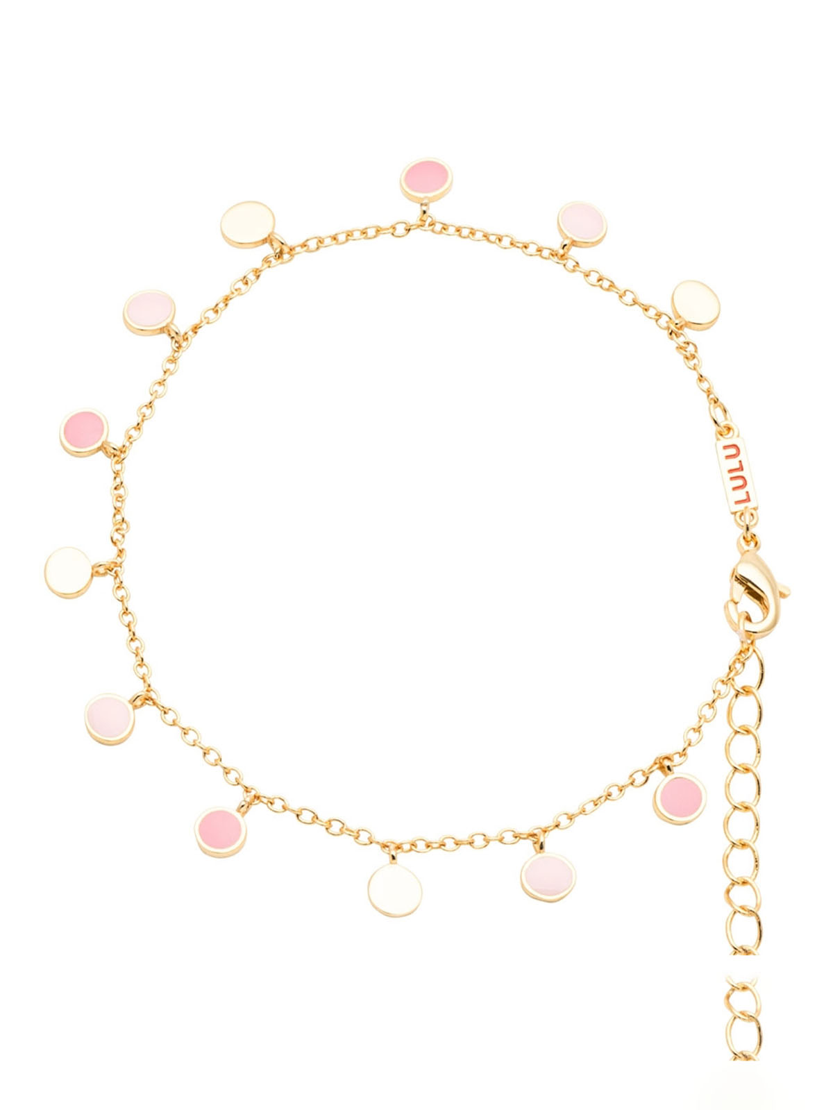 Boho Armband - Ljusrosa