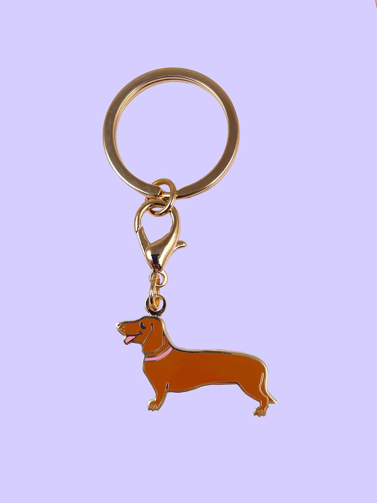 Alternativ bild av nyckelring - Dachshund