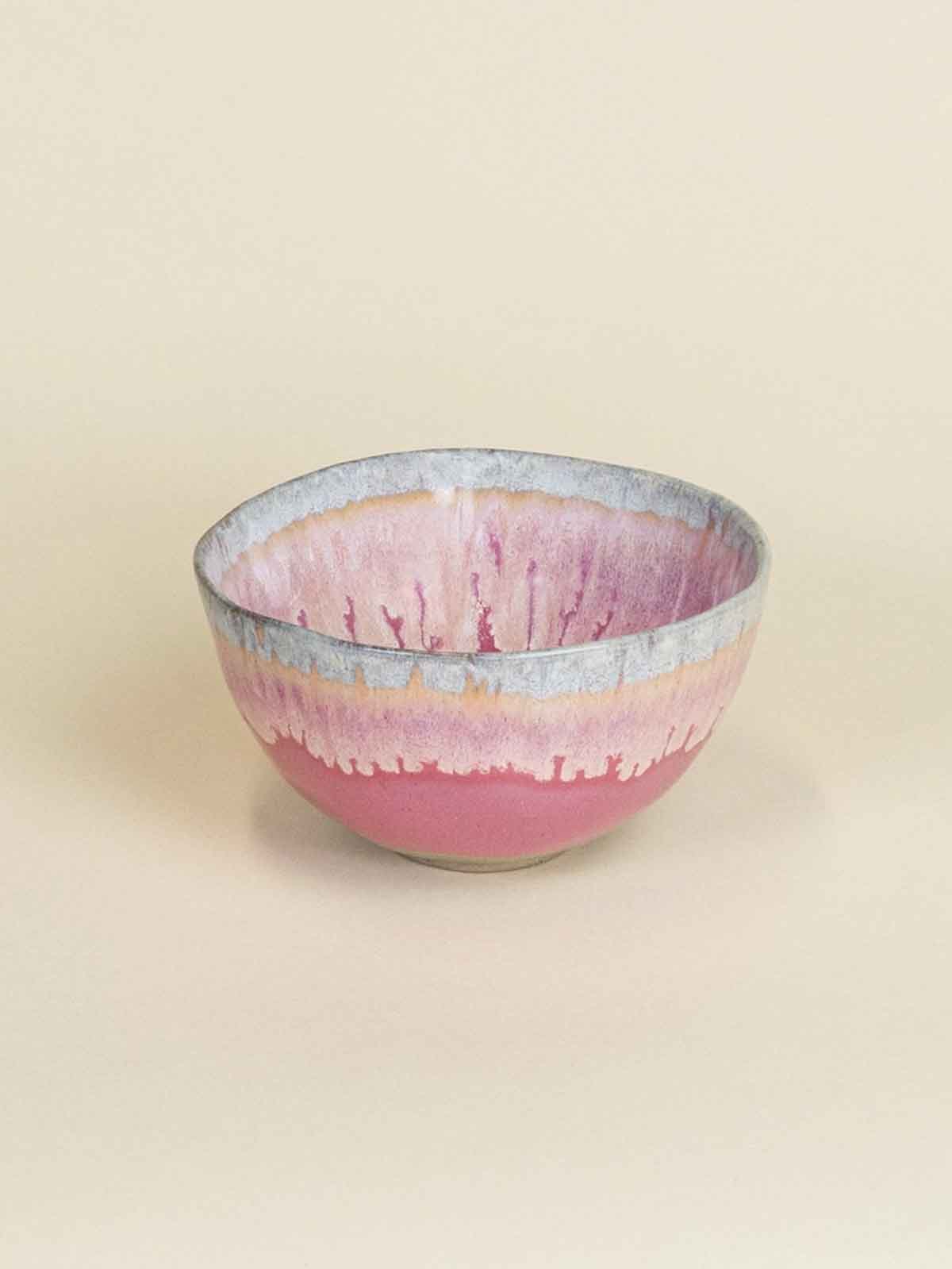 Frukostskål 15x15 cm - Rosa