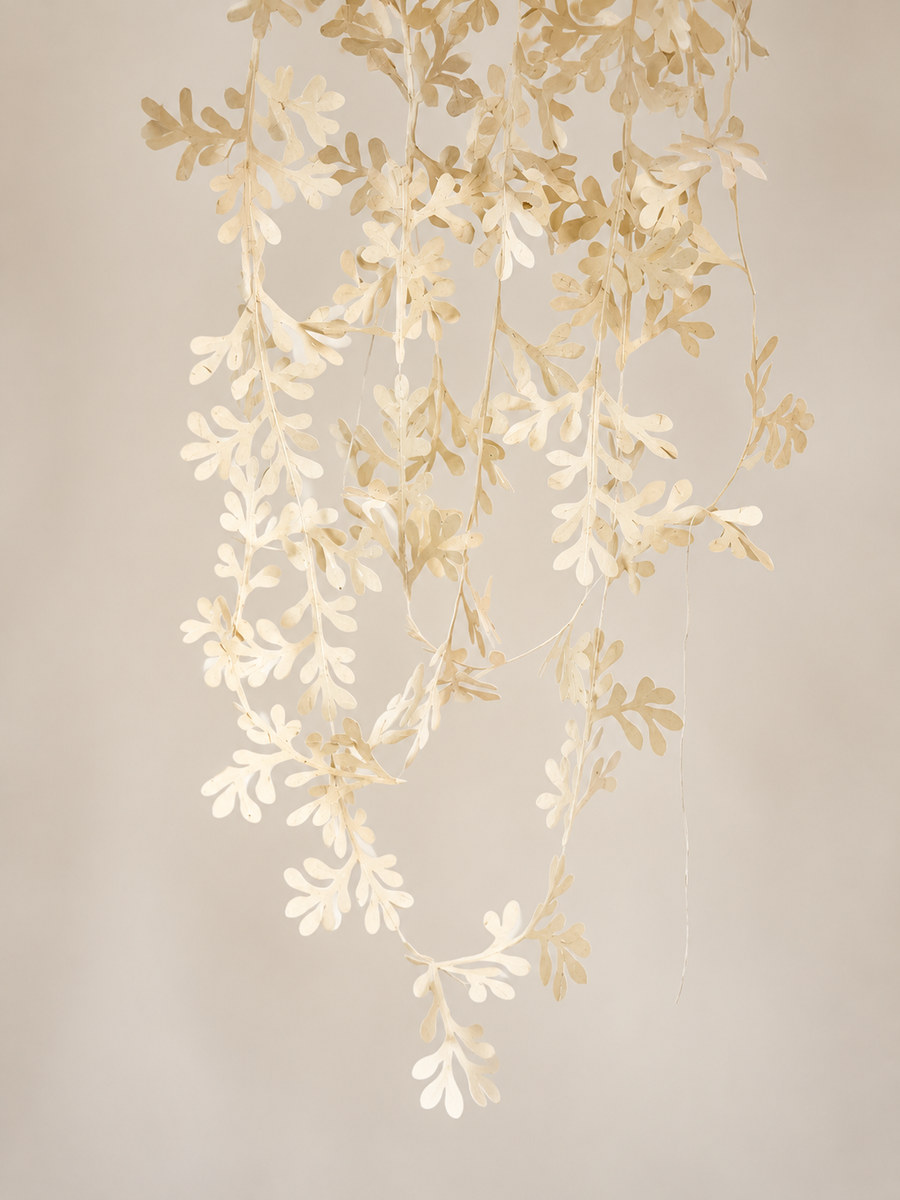 Vägvisare med papper – 300 cm – Löv